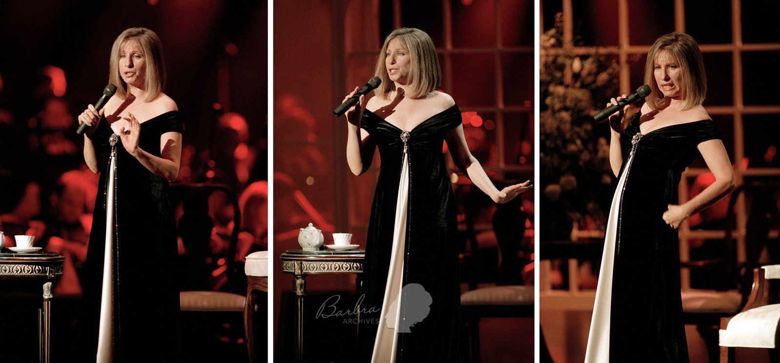 Streisand performs for London audiences at Wembley Arena