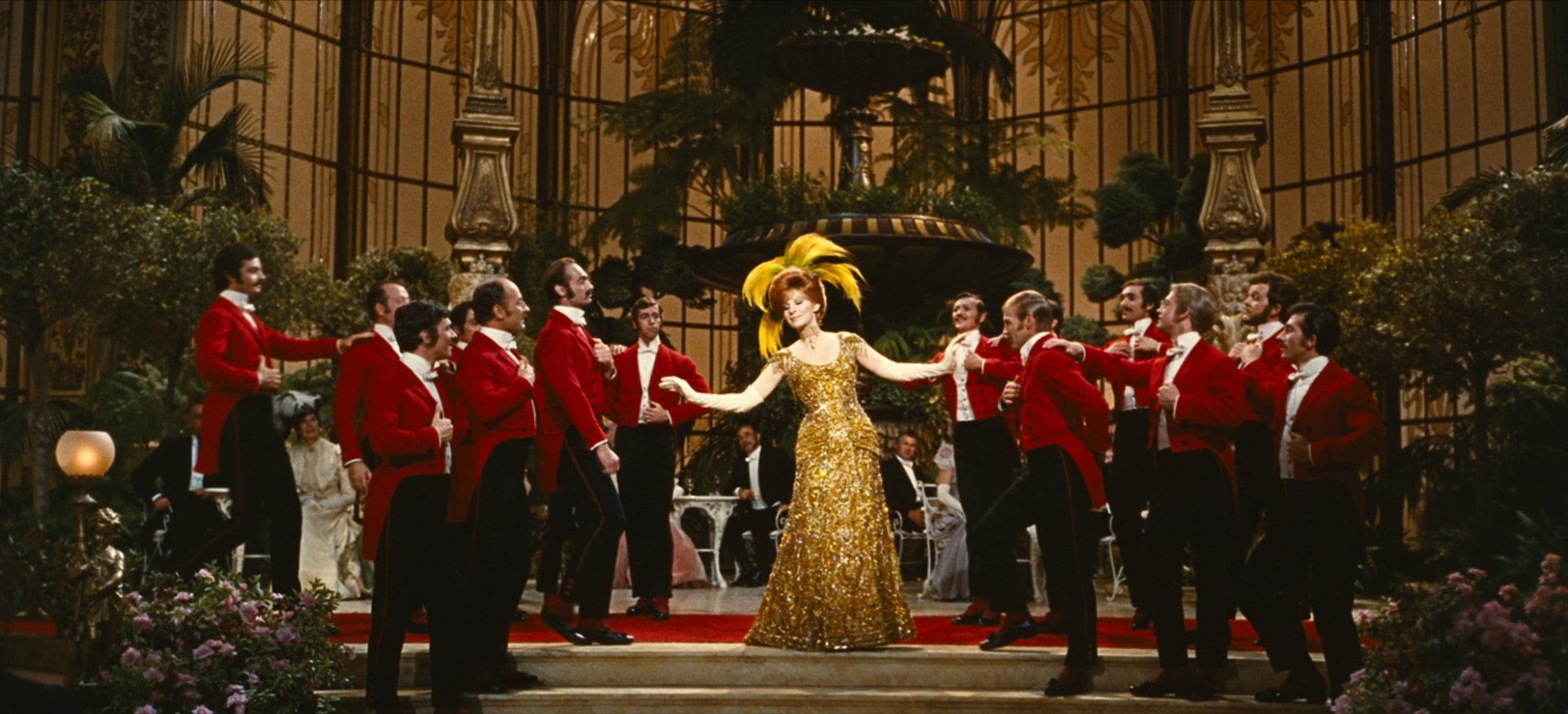 Barbra as Dolly sings the movie's title song.