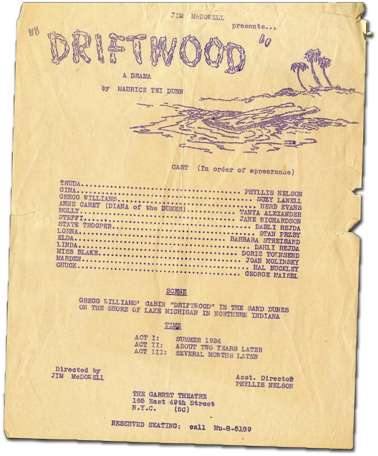 Flyer for Driftwood