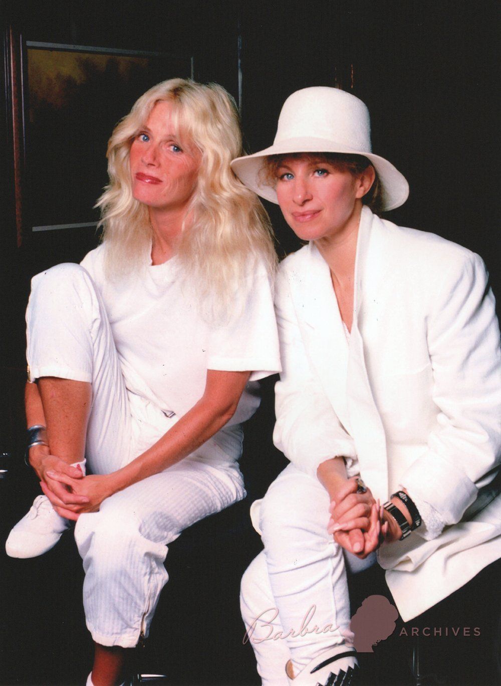Kim Carnes and Barbra Streisand. Photo by: Steven Schapiro