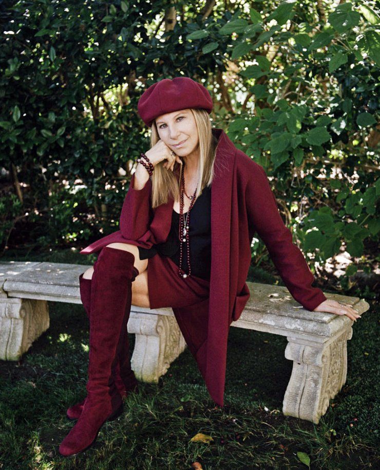 Streisand photographed for The New York Times by Emily Berl.