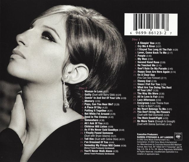 Barbra Archives | Essential Barbra Streisand 2-CD 2002