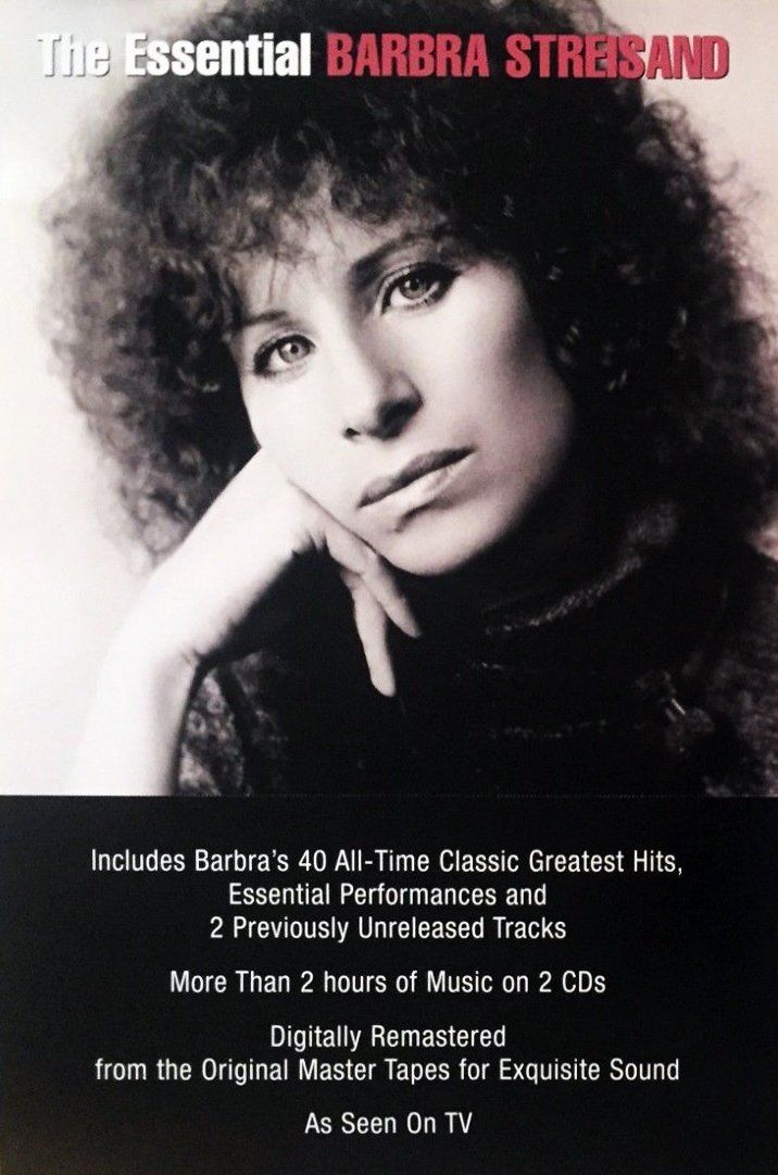 Columbia Records ad for The Essential Barbra Streisand
