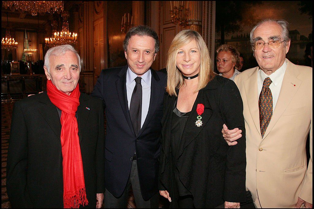 Aznavour, Michel Drucker, Streisand and Michel Legrand