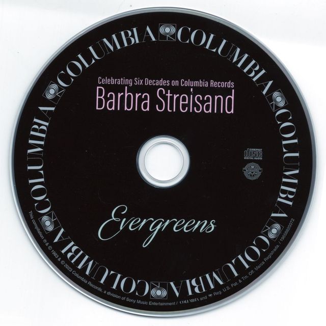 Barbra Archives | Evergreens Six Decades 2-CD 2023