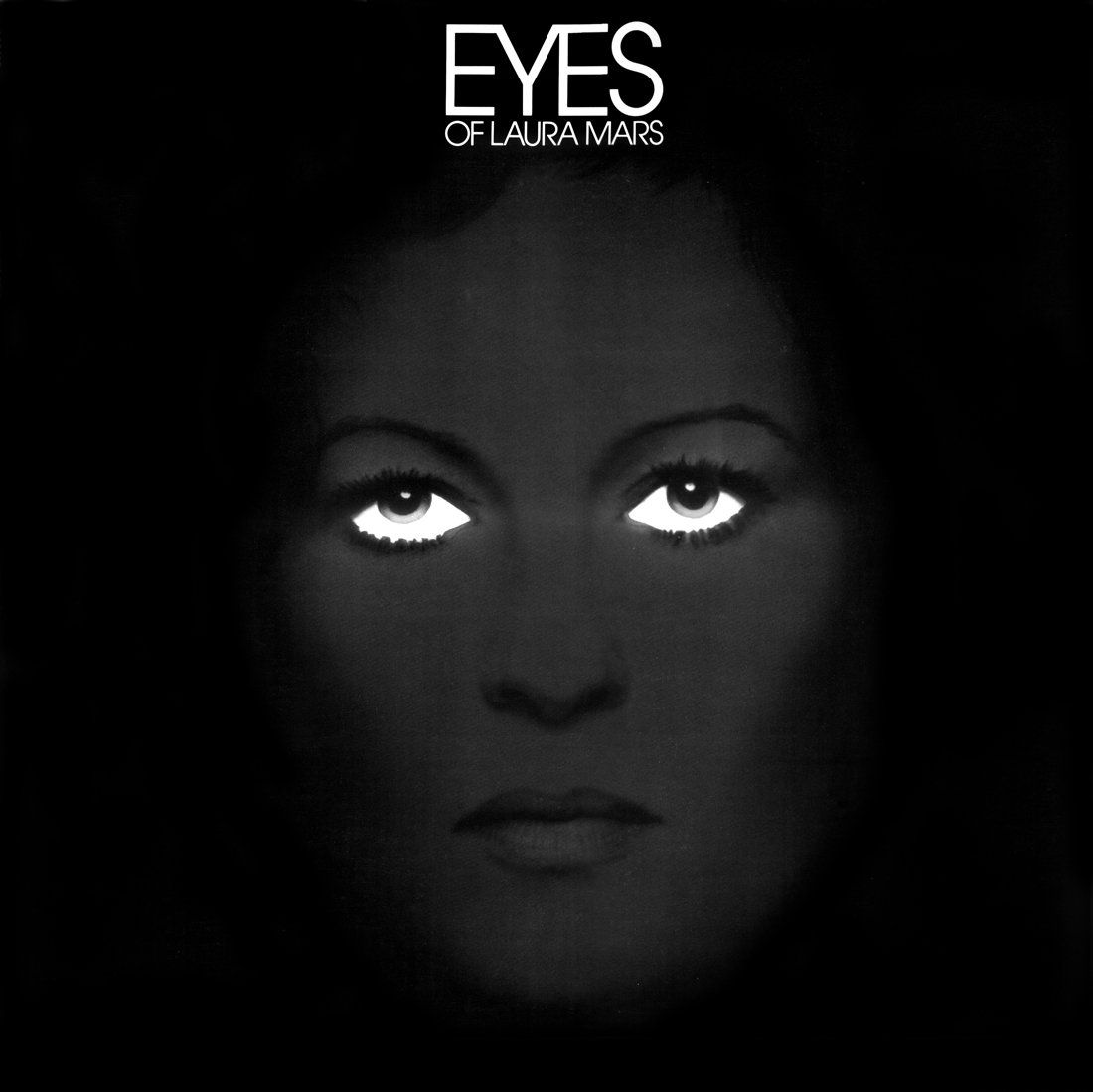 Front cover of Eyes of Laura Mars soundtrack album.