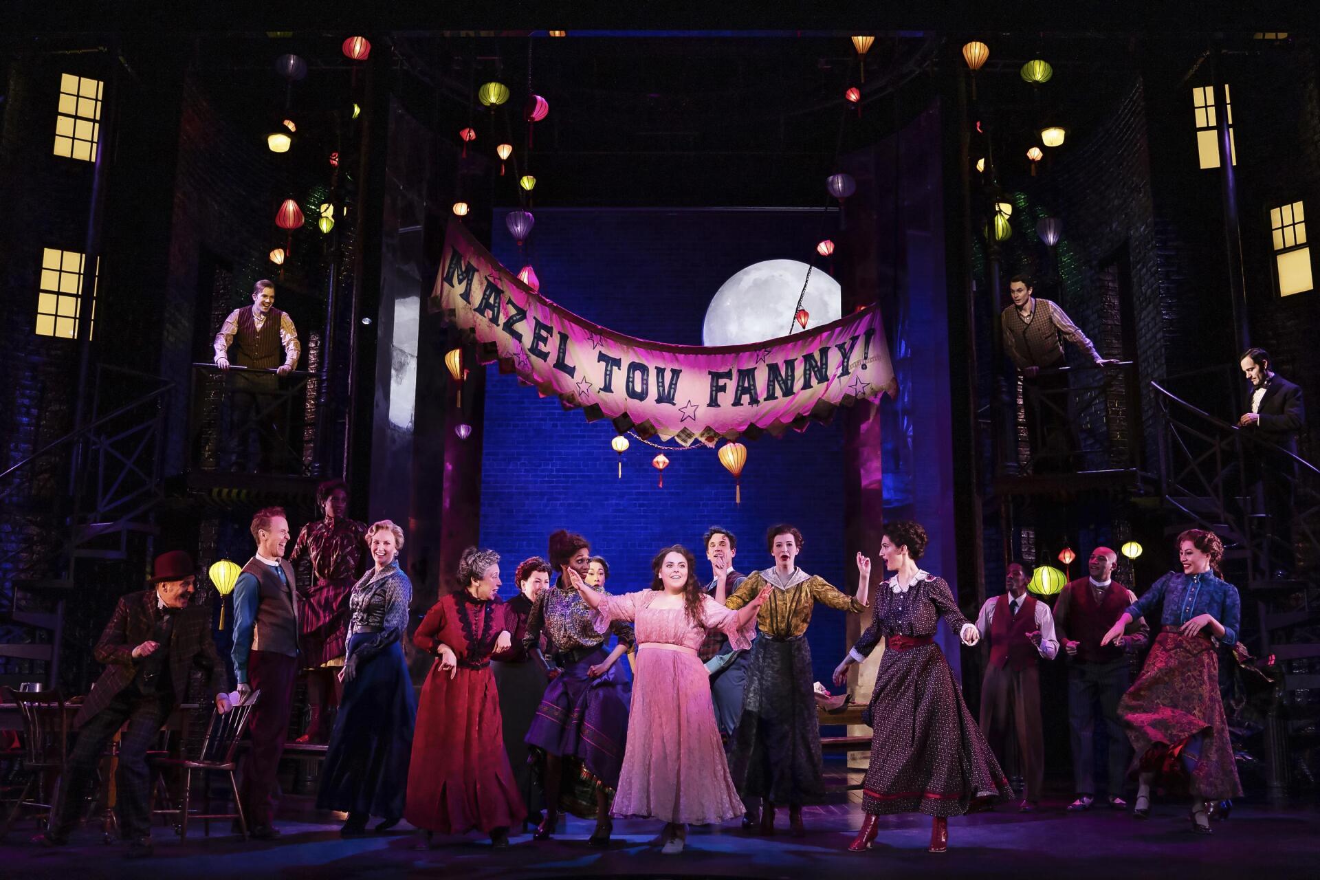 Beanie Feldstein as Fanny in 2022 Broadway revival.  Photo by Matthew Murphy.