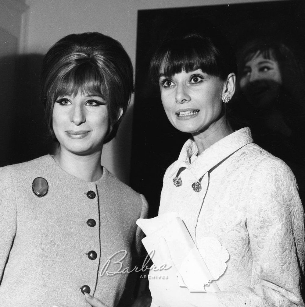 Streisand and Audrey Hepburn