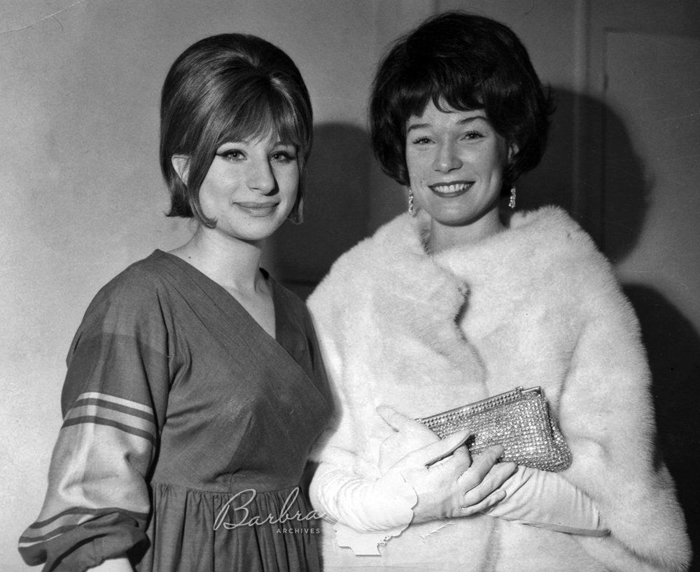 Shirley MacLaine and Streisand