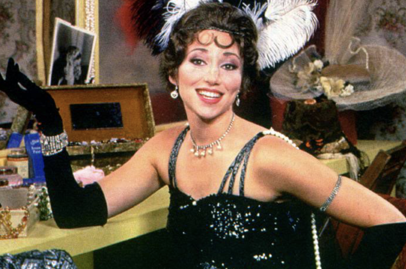 Deborah Gibson as Fanny Brice in the 1996 touring show.