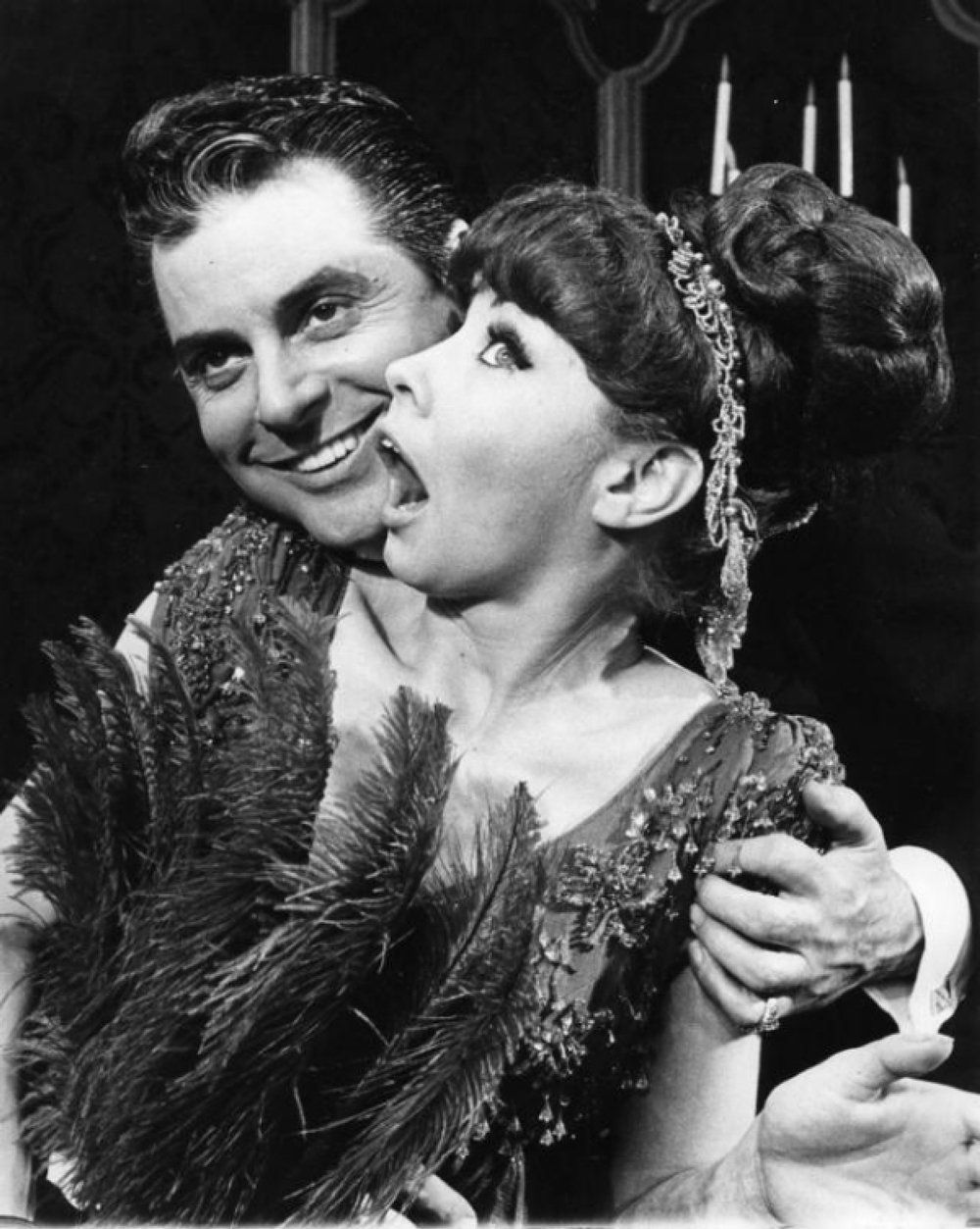 Johnny Desmond and Mimi Hines star in Funny Girl