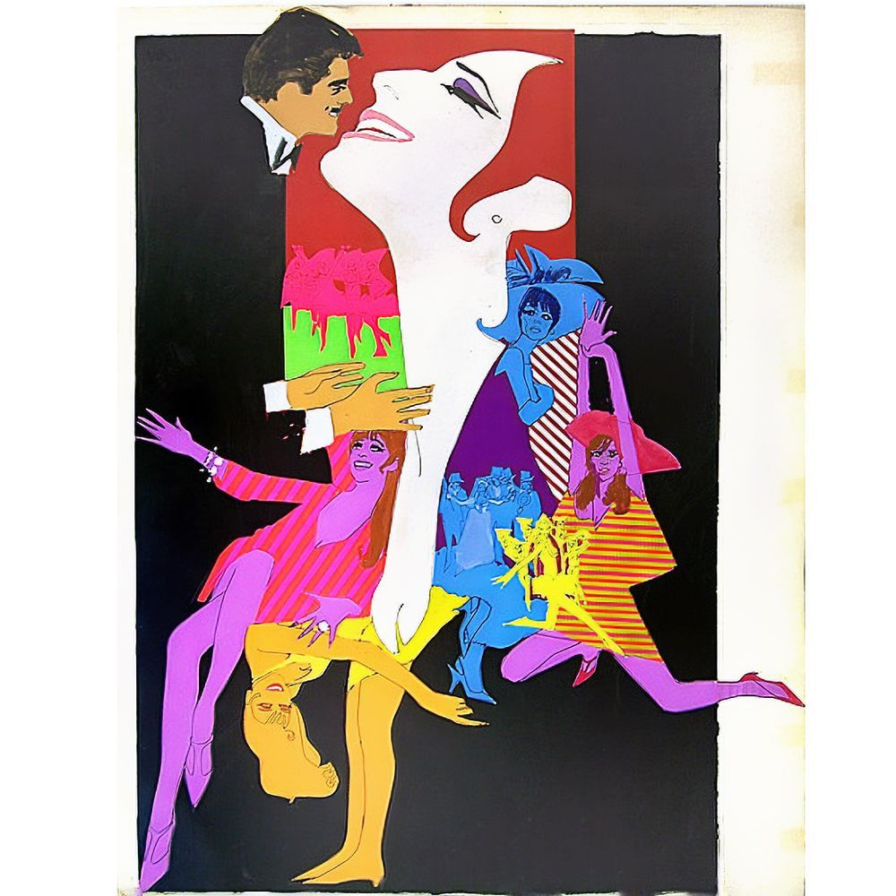 Alternate Funny Girl illustration by Bob Peak.