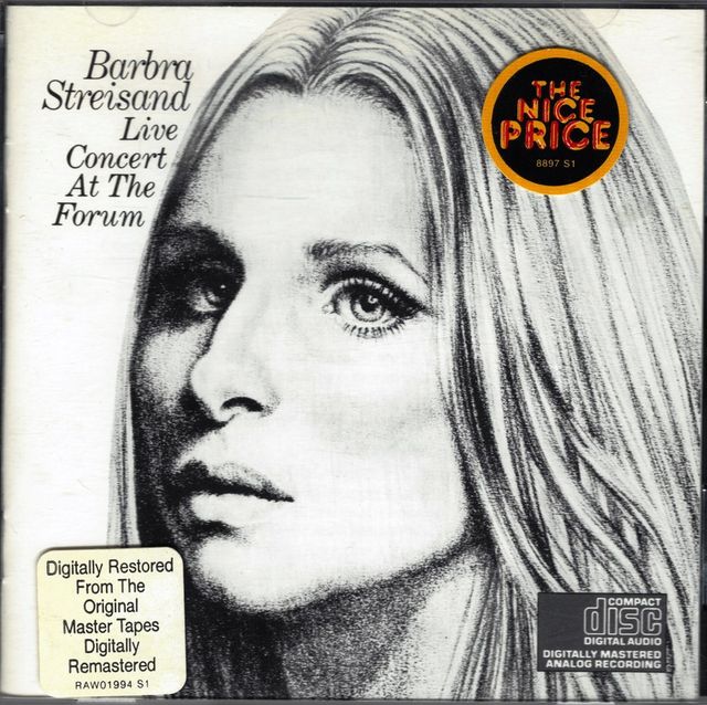 Streisand Albums | Live Concert at the Forum 1972