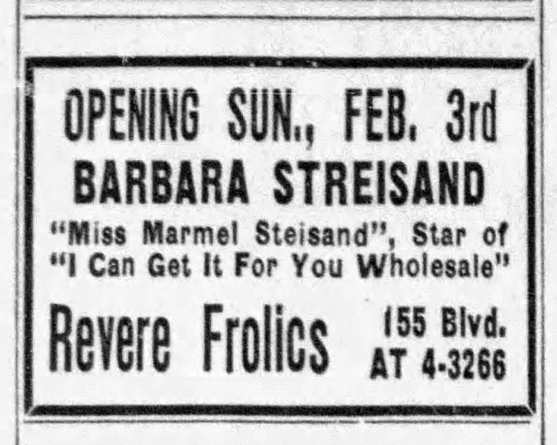 barbra streisand tour