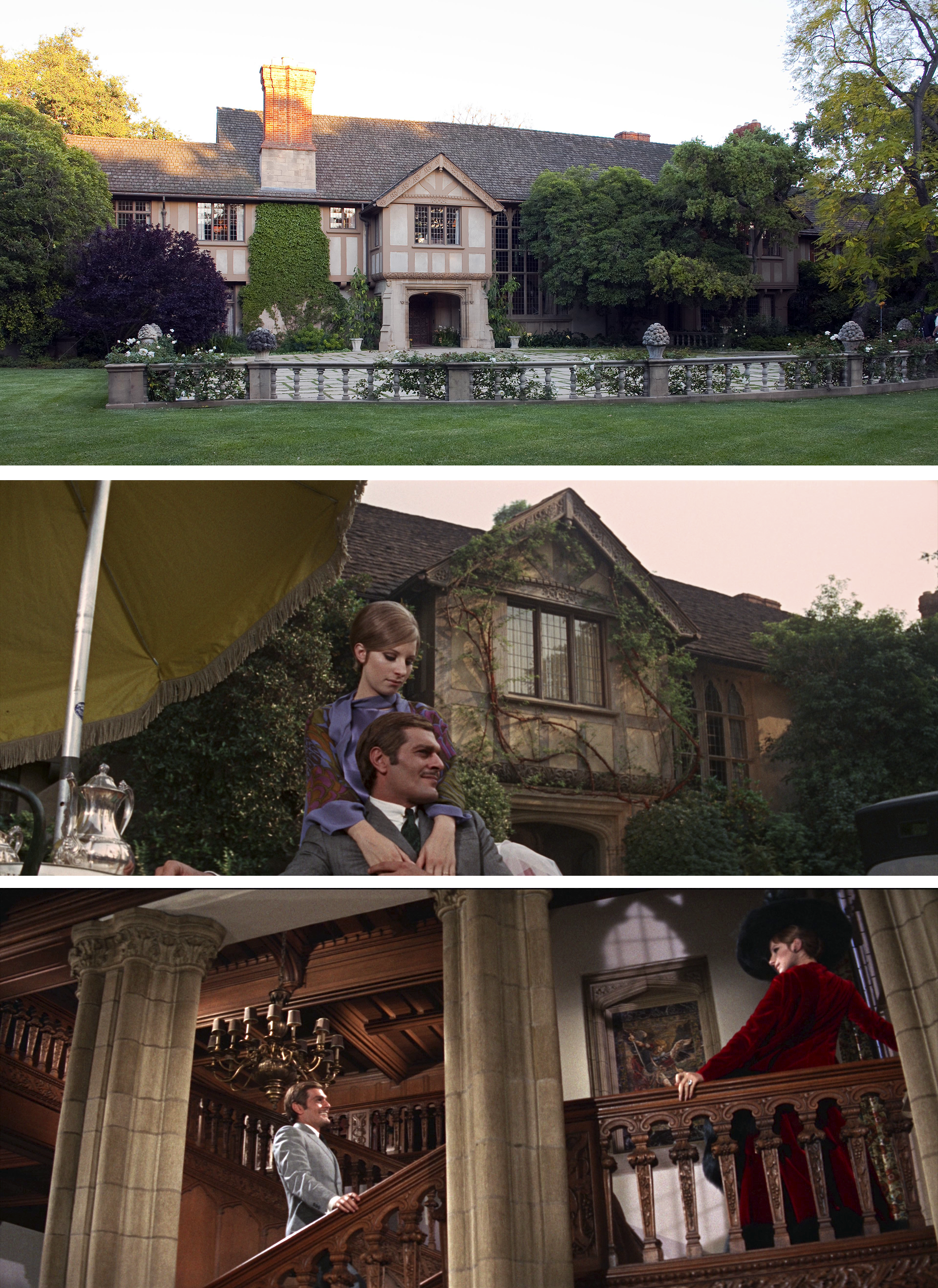 The Arnstein house ... filmed at Thornton Gardens.