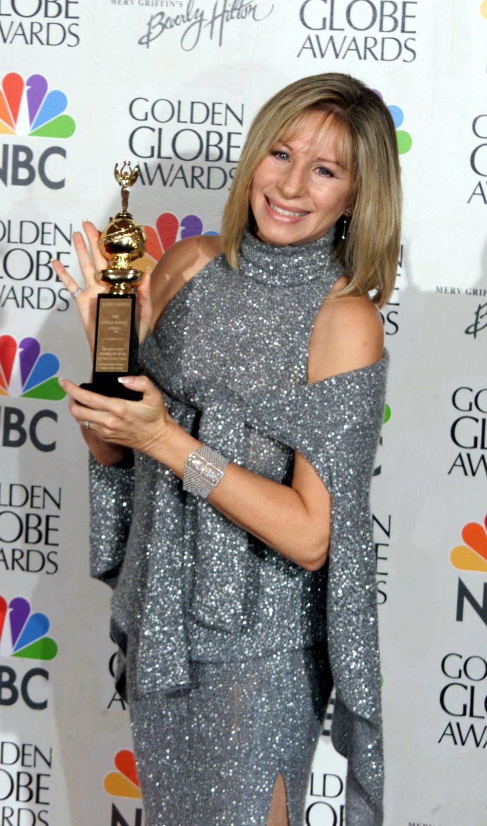 Streisand holds the DeMille Award