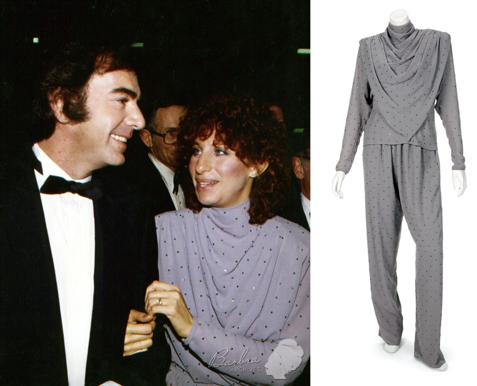 Streisand's jumpsuit that she wore on this program.