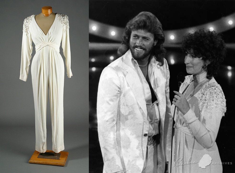 Streisand's jumpsuit that she wore on this program.