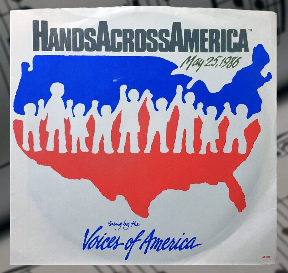The single of Hands Across America.