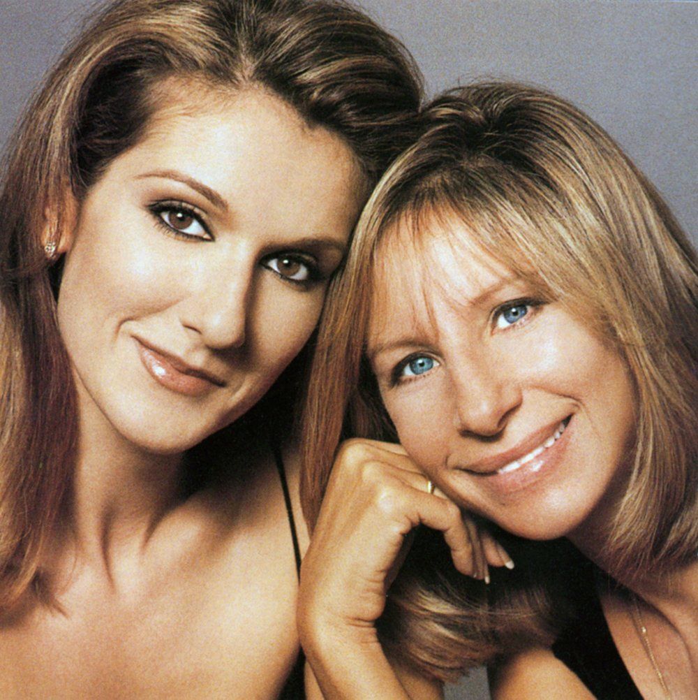 Celine Dion and Barbra Streisand
