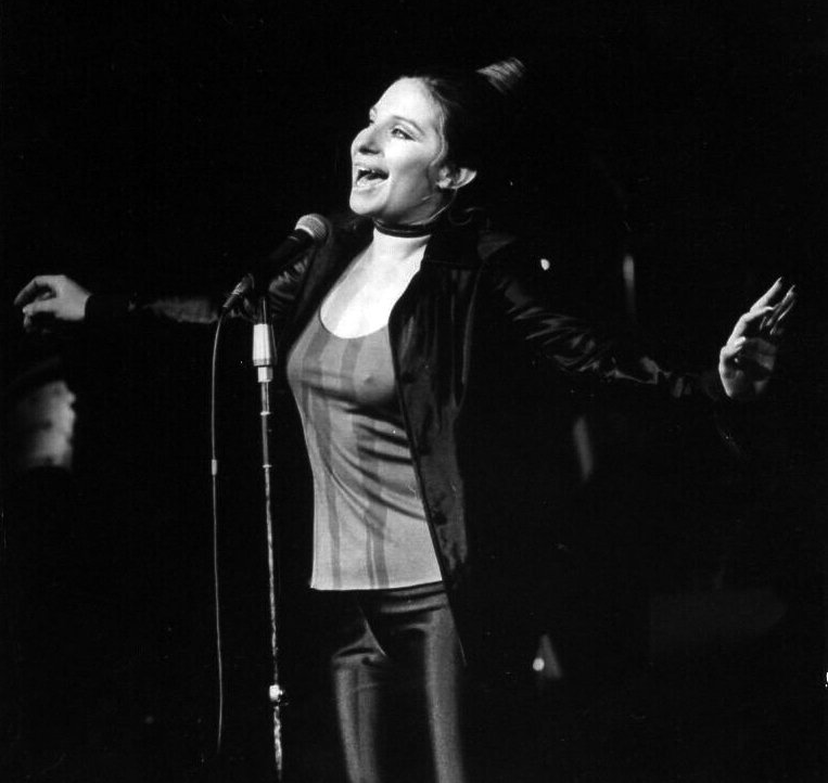 Streisand sings 