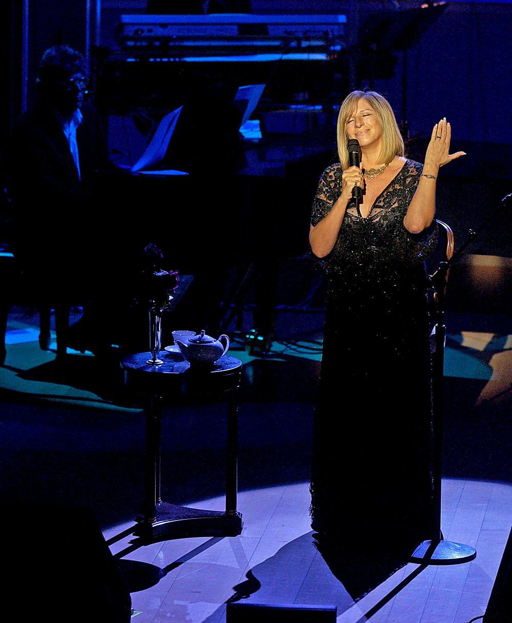 Barbra Streisand singing 