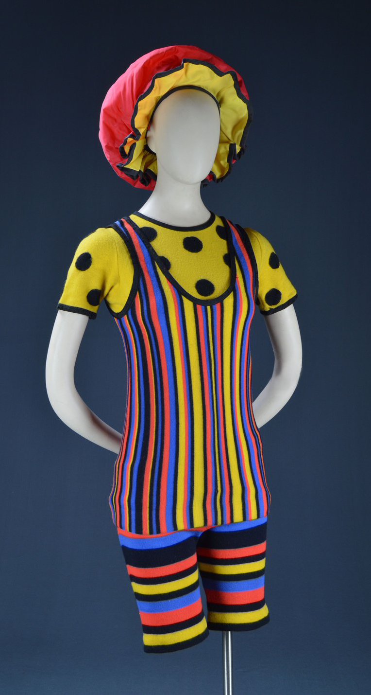 Fanny's bathing costume by Aghayan and Mackie. From The Collection of Motion Picture Costume Design: Larry McQueen