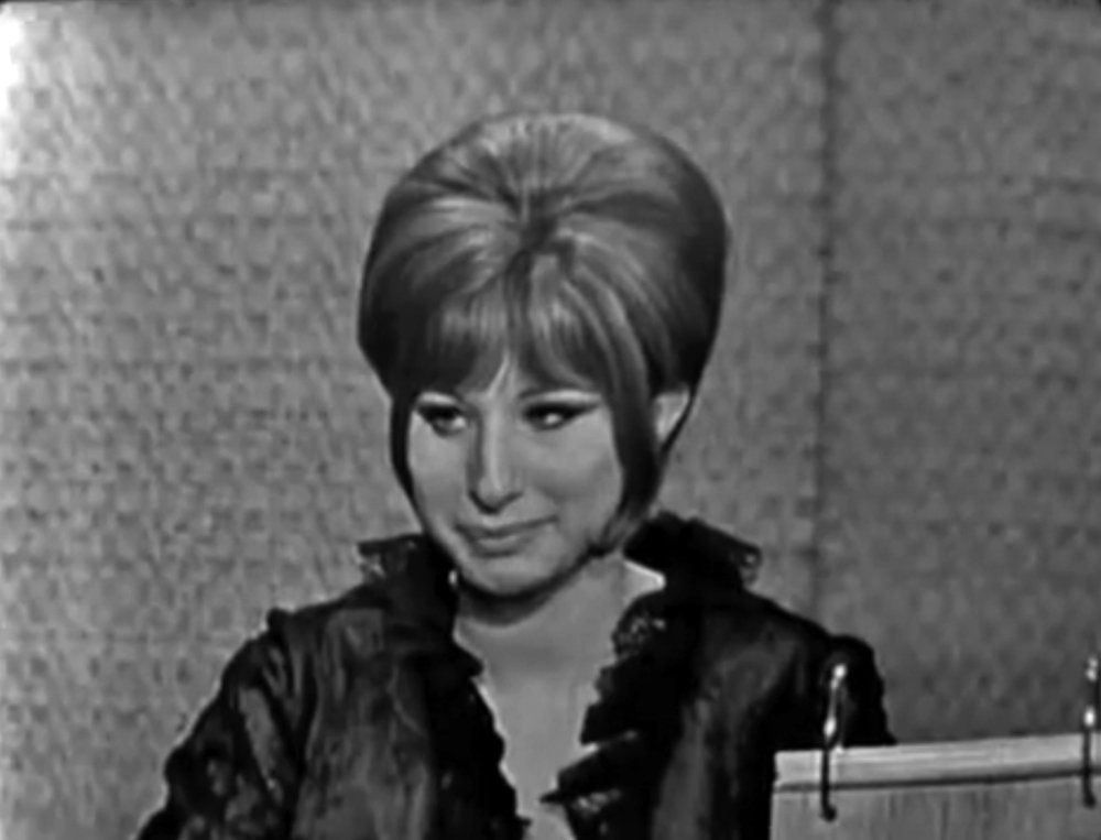 Barbra Streisand smiles on What's My Line?