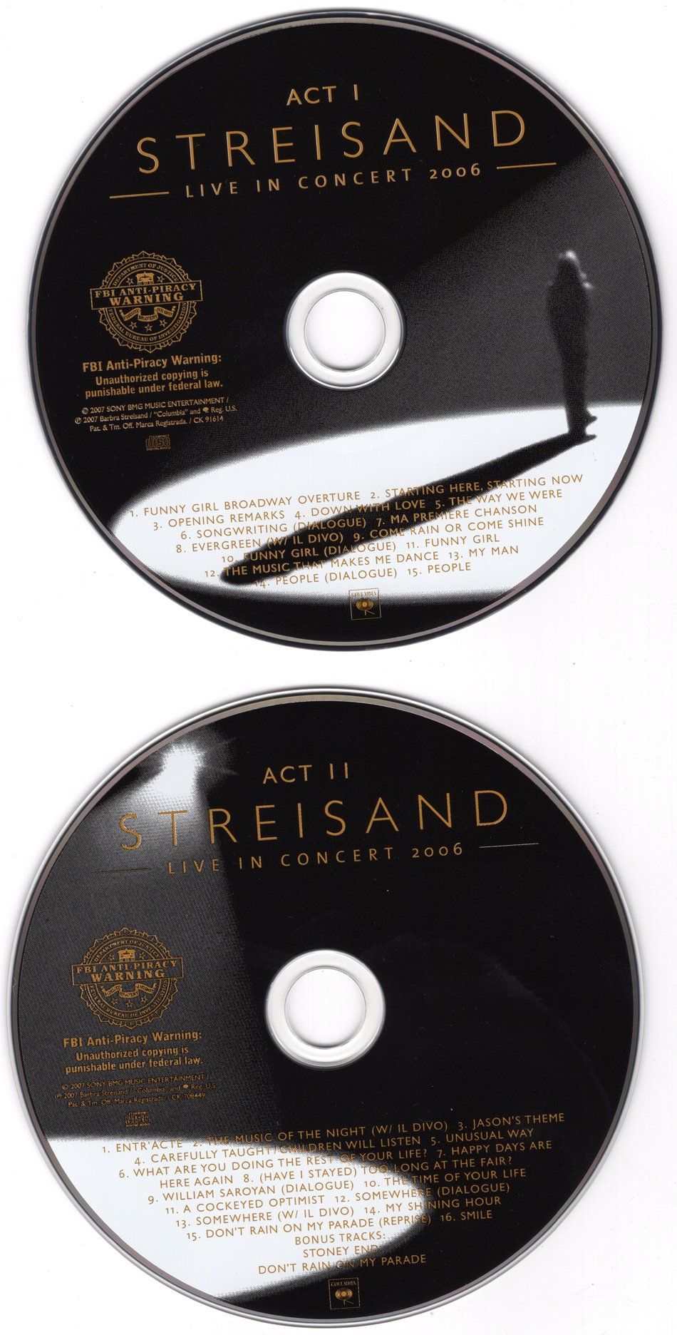 Live 2006 CDs