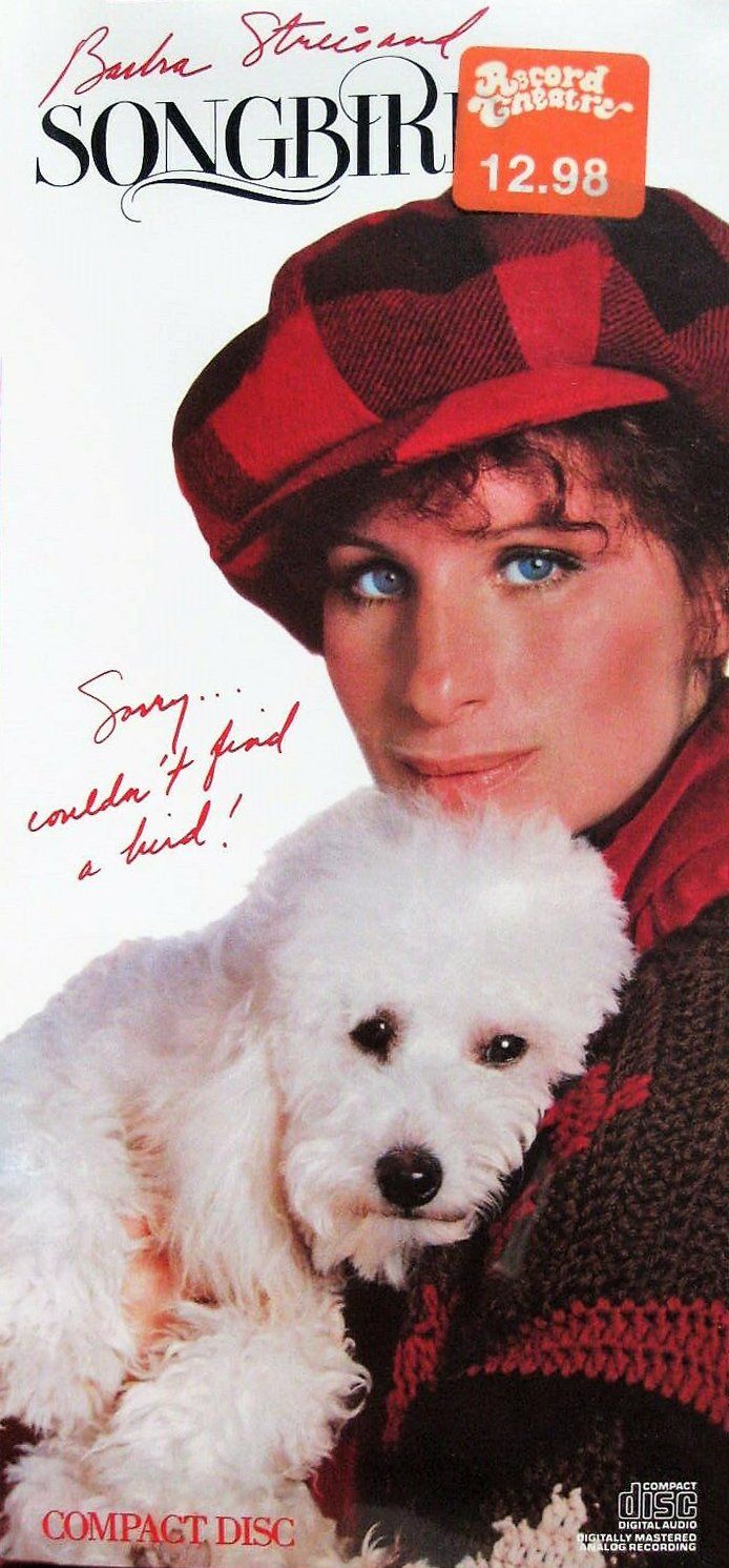1980s longbox CD for Barbra Streisand Album 