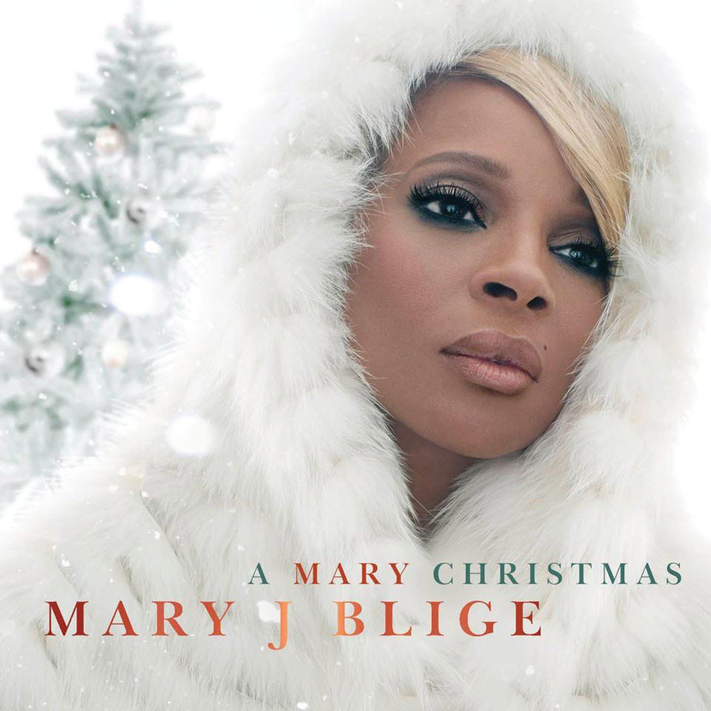 Front cover of A Mary J. Blige Christmas CD