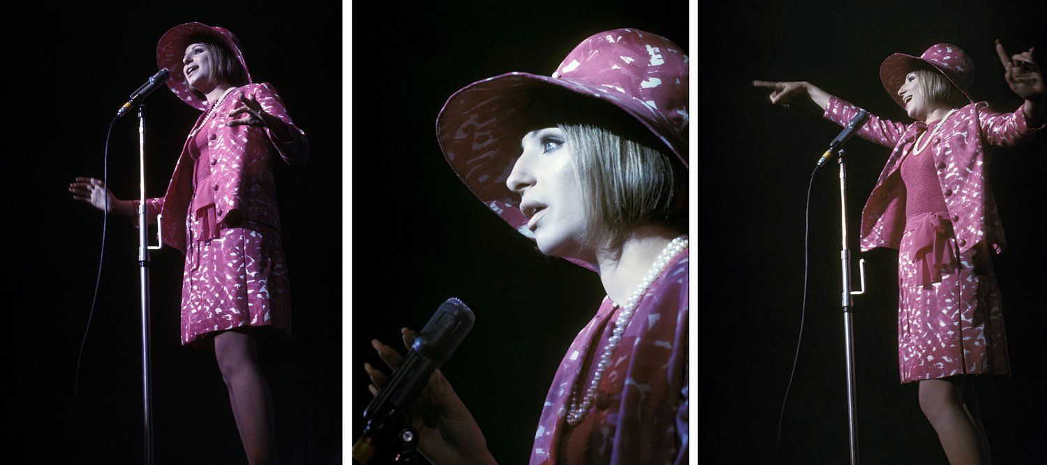 Streisand performs at McCarthy benefit. Photos by Ron Ron Gallela.