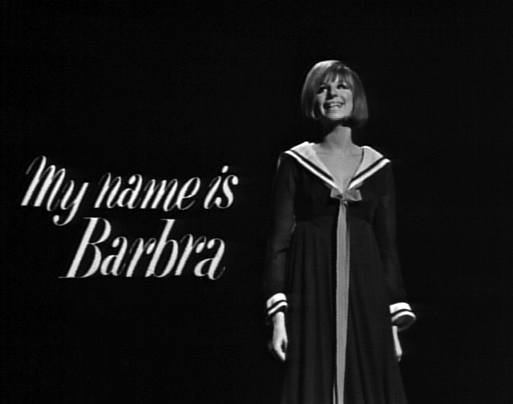 Barbra Archives Tv Specials My Name Is Barbra 1965 1459