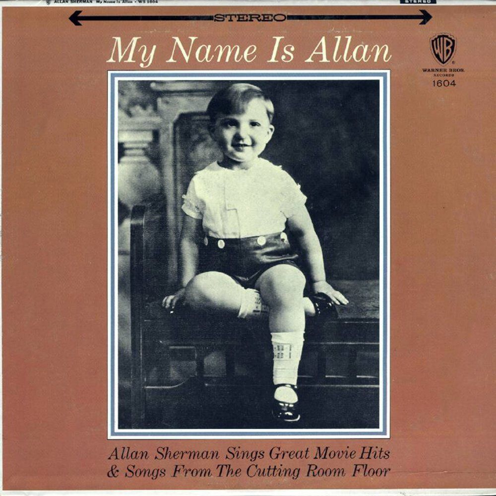 The cover of Allan Sherman's album, My Name is Allan