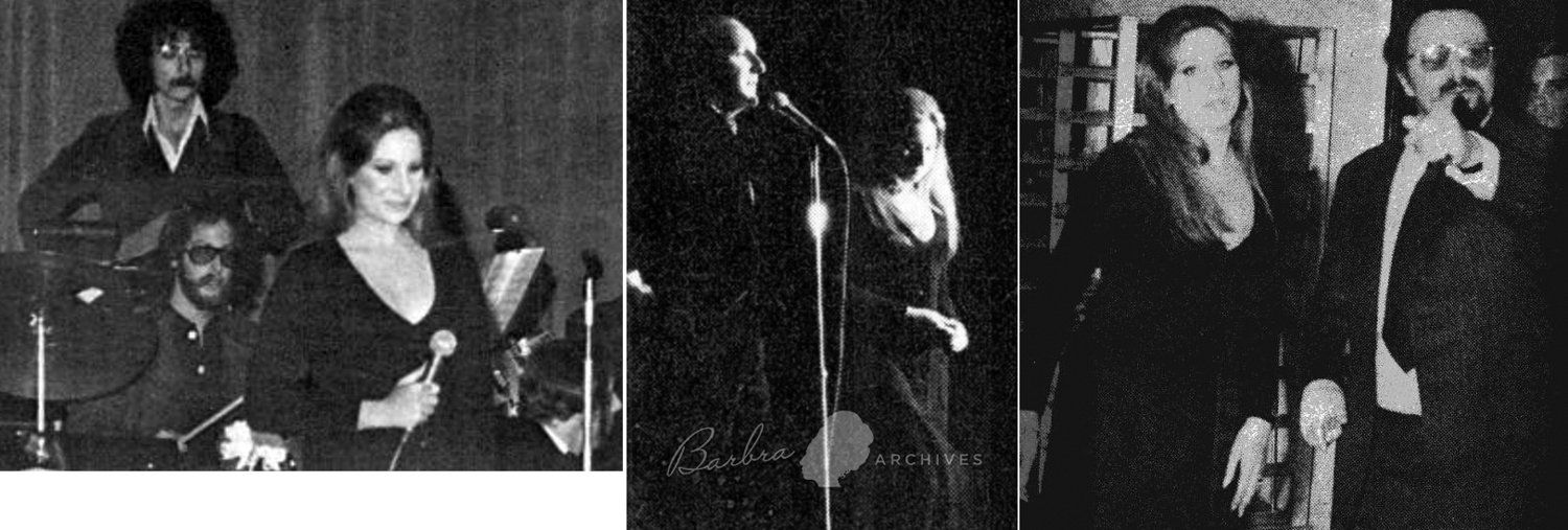 Photos of Barbra Streisand at the 1971 NARM convention
