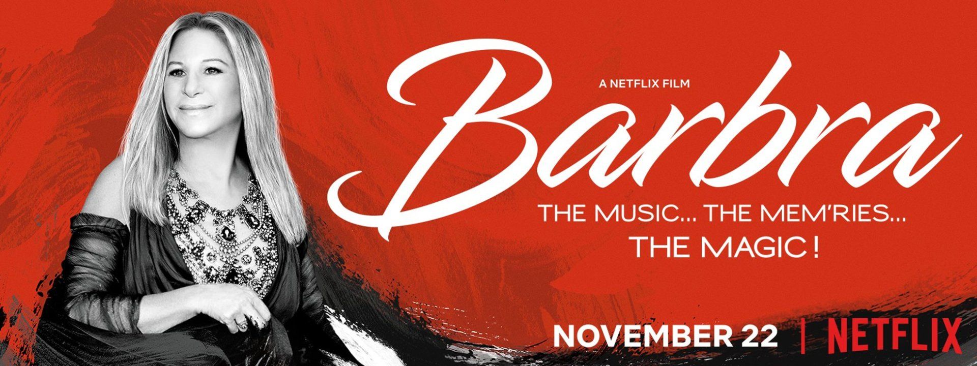 Netflix original artwork for Streisand concert
