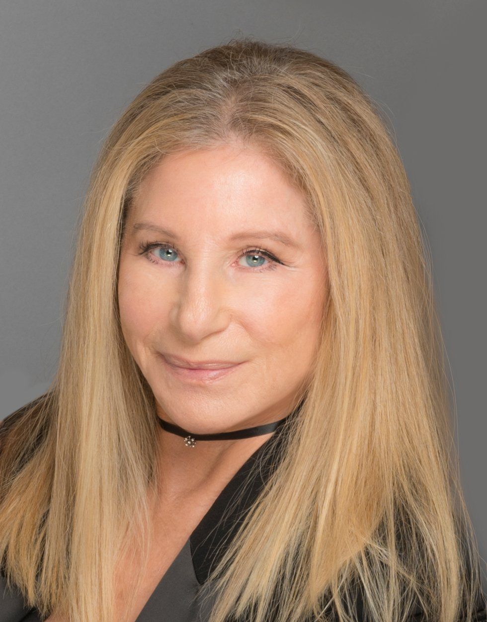 2021 photo of Barbra Streisand by Firooz Zahedi.