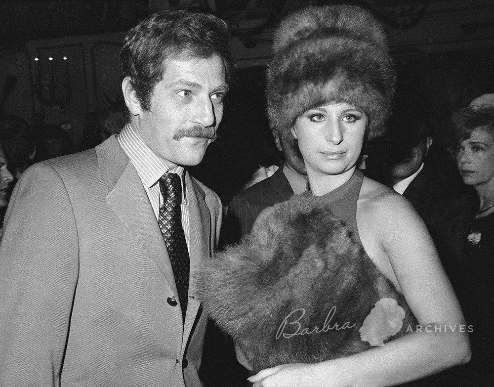 George Segal and Barbra Streisand in public at a Halloween party, 1969. [Photo Credit: Tim Boxer]
