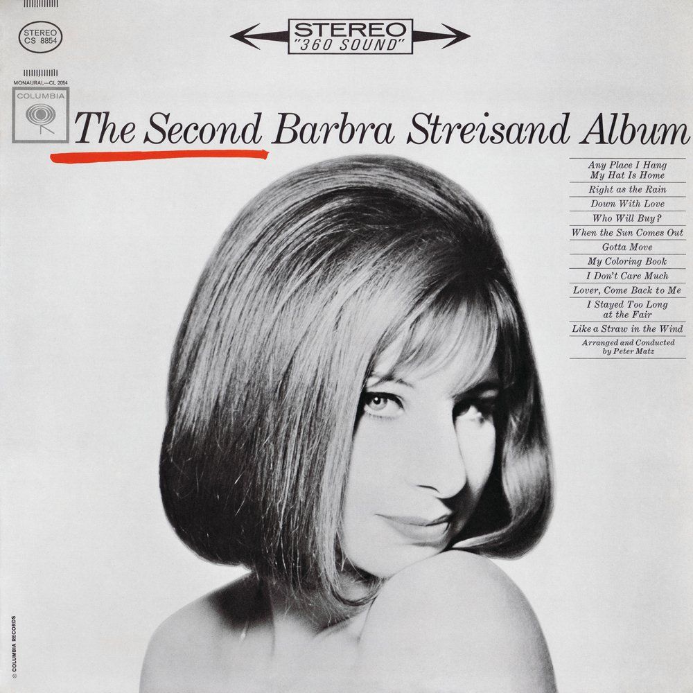 The Second Barbra Streisand Album  original LP cover