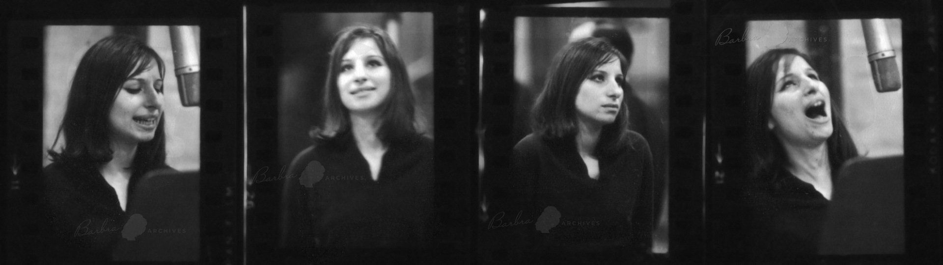 Barbra Streisand recording her first singles, October 16, 1962.