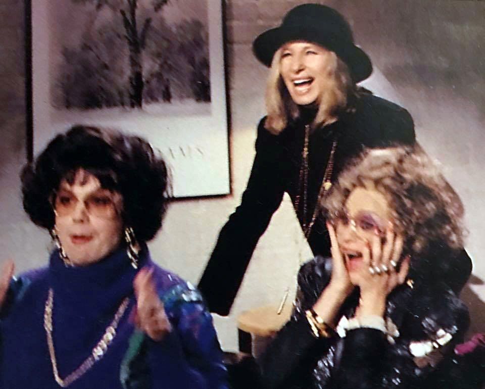Mike Myers, Streisand, and Madonna on SNL 1992.