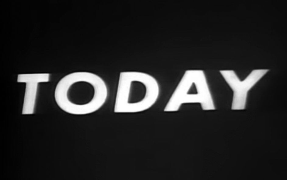 The Today Show logo from 1962