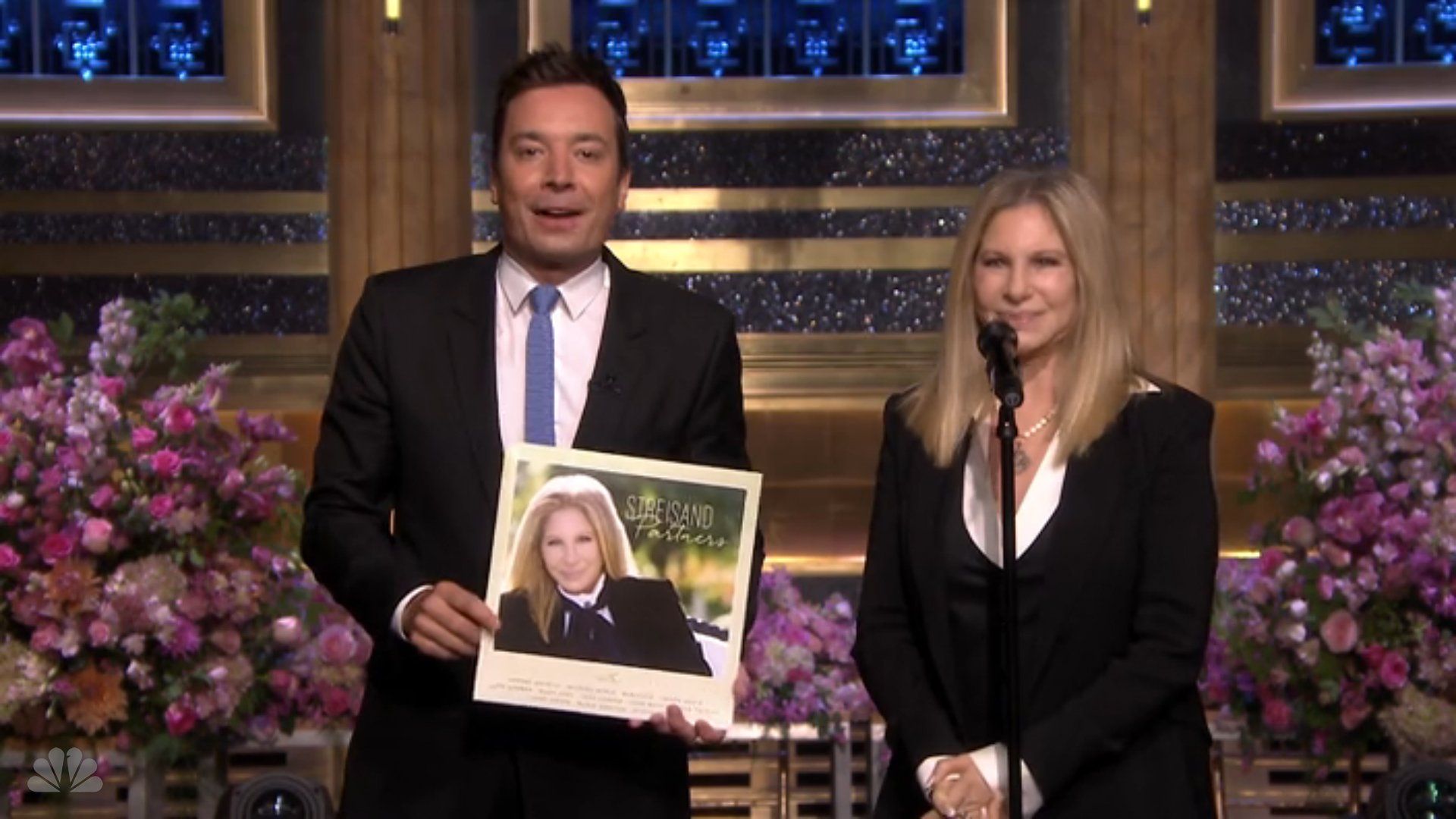 Jimmy Fallon and Barbra Streisand, 2014