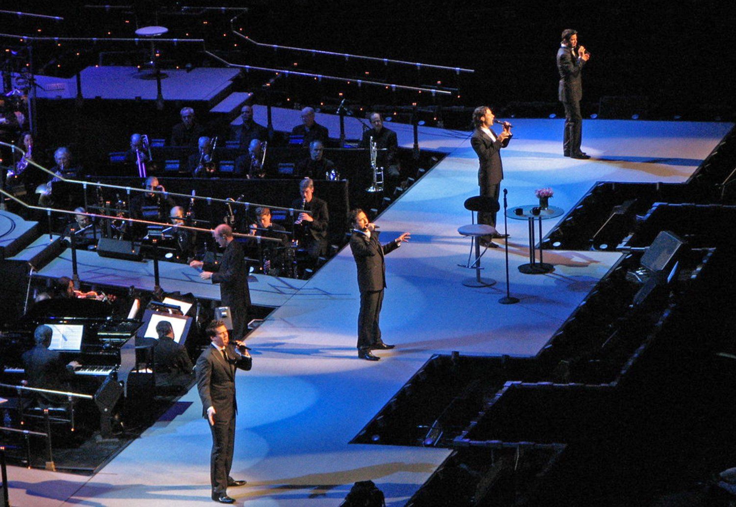 The all male opera group, Il Divo, on stage October 11, 2006.
