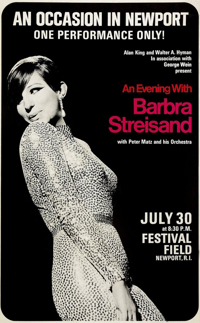 Barbra Archives | 1966 Newport Jazz Festival Concert Rhode Island