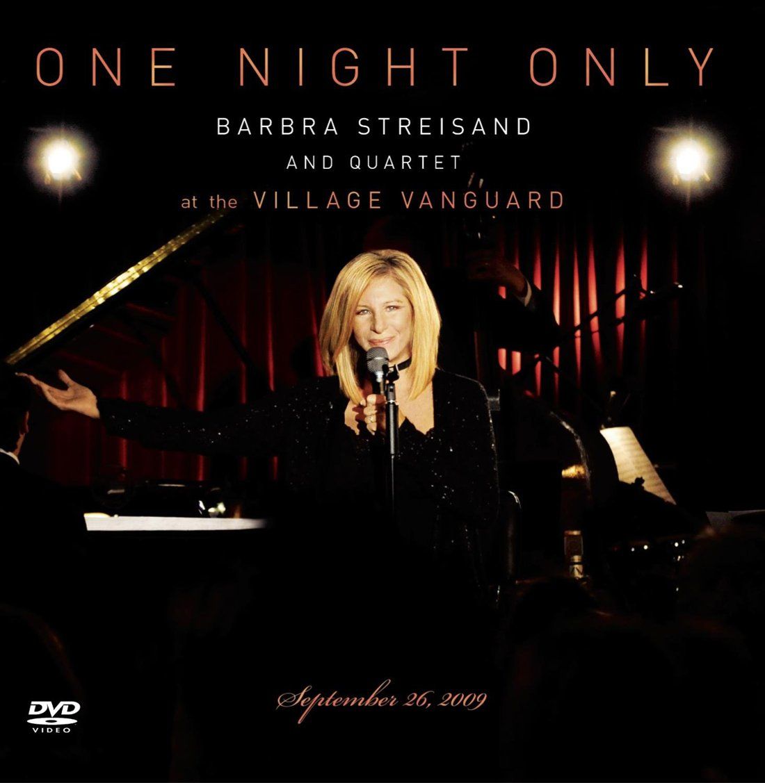 Front cover of ONE NIGHT ONLY DVD/CD