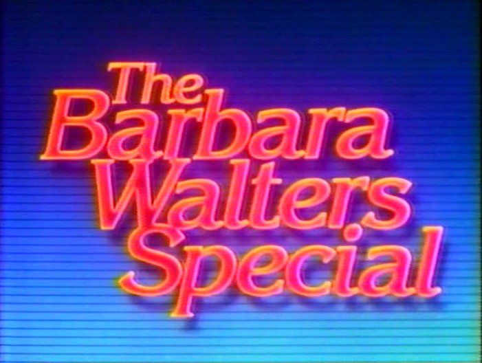 The Barbara Walters Special - logo from 1985