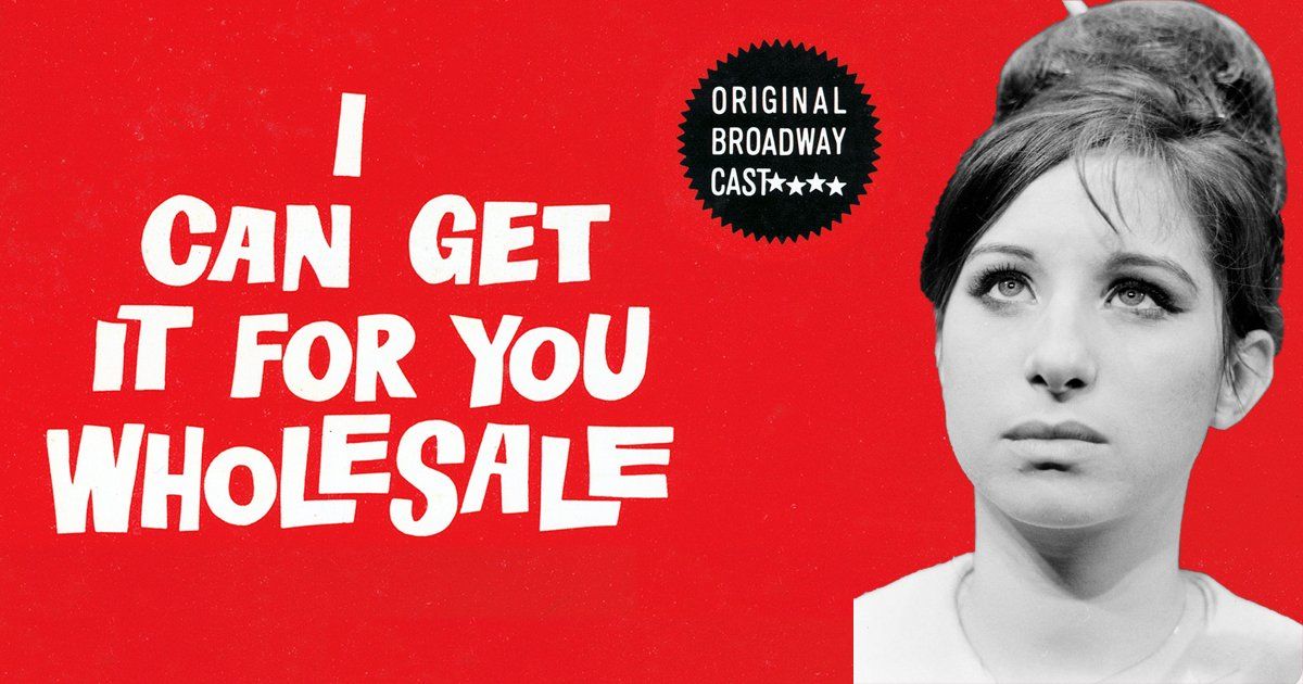 Barbra Archives I Can Get It For You Wholesale 1962 cast album