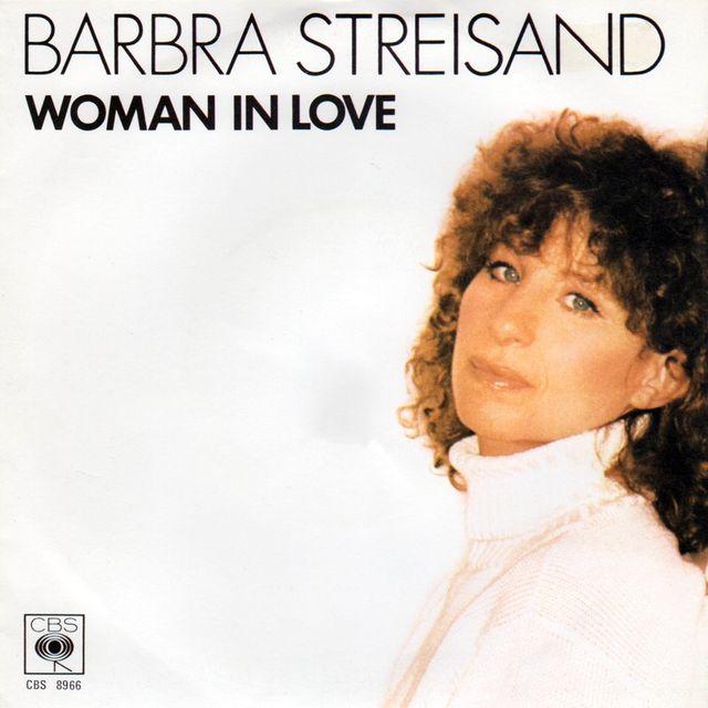 Barbra Archives | Singles | Woman In Love from Guilty Album Barry Gibb