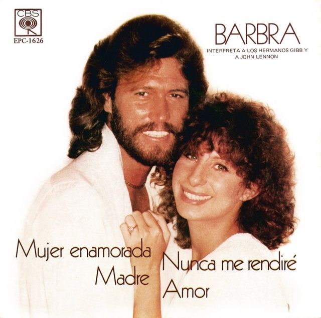 Barbra Archives | Singles | Woman In Love from Guilty Album Barry Gibb